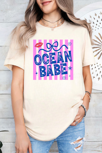 Sarah's Boutique Women's T-shirt – 100% cotton – Ocean Babe