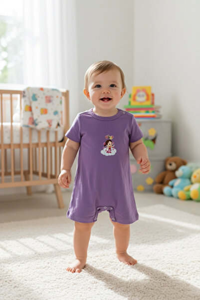 BİANCOFİGLİO Short-Legged Girls' Jumpsuit