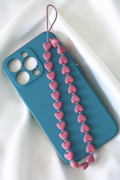 nftart.design Kalpler Ve Mini Boncuklu Bilek Telefon Askısı , Telefon Ipi, Te...