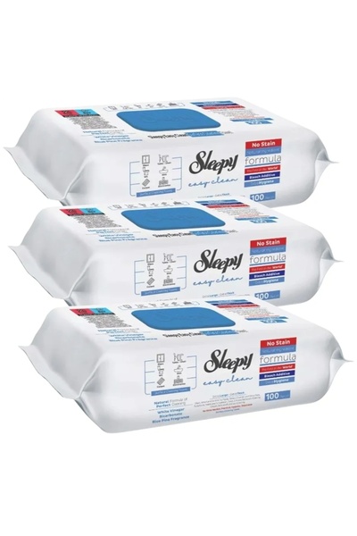 Sleepy PACHET - 3 X Servetele Umede Multisuprafete Easy Clean Bleach Additive