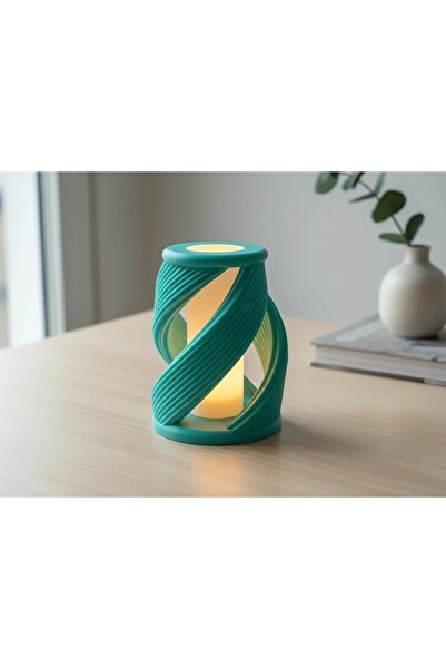 OEM Mini Lampă de veghe decorativă cu design torsadat, imprimată 3D