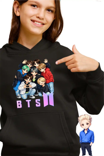 OEM Hanorac Copii Fete BTS Kpop Style