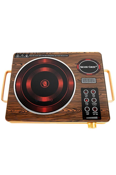 Silver Crest Professional ceramic induction hob 2200W digital control timer t...