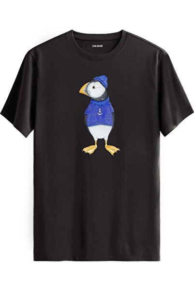 Colermi Sea Parrot Design T-Shirt