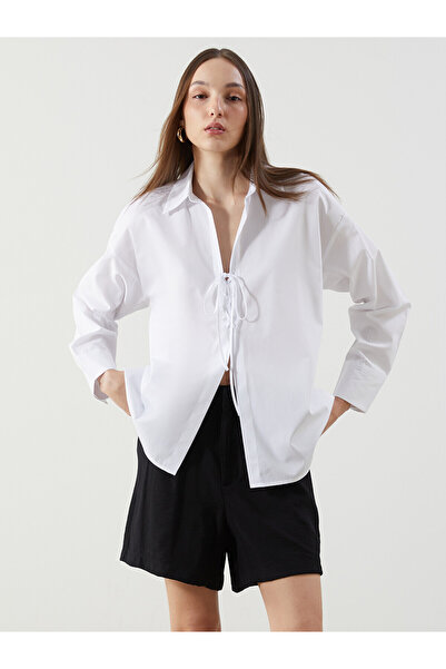 LC Waikiki Nevavm Oversize Women's Shirt with a Difference