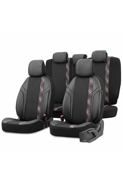 AMIO Top Bottom Set of PREMIUM seat covers, Universal, fractional OTOM HORIZO...