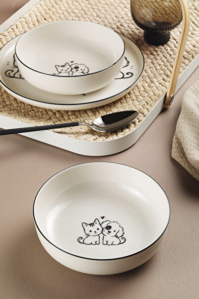 Bone Chance 2 Pieces 15 Cm Bowl