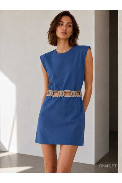 Yumey Dress,Stylish Mini Dress with Stones