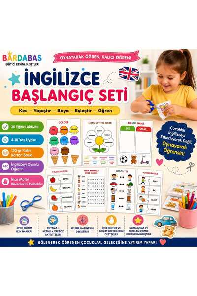 Bardabas ingilizce aktivite