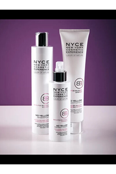 Nyce Pachet beautox reconstructie - Tratament beautox pentru par blond - Beau...