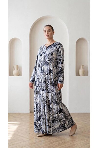 AbiyeSultan Women's Plus Size Evening Dress - Hesna Plus Size Viscose Dress -...