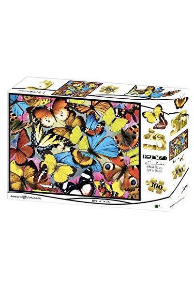 DGSTYL3 Butterflies Selfie Puzzle 300 Pieces