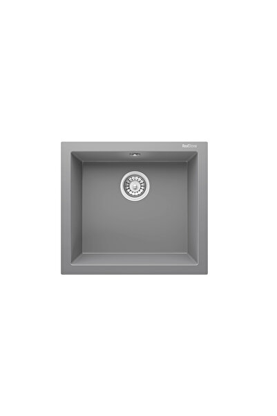 RealStone REAL STONE K05 GORDION 52 GRİ GRANİT EVİYE