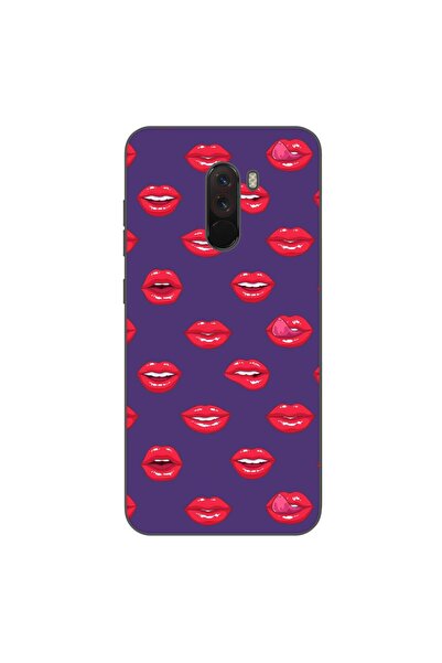 OEM Husa compatibila cu Xiaomi Pocophone F1 Silicon Gel Tpu Model Buze Pattern