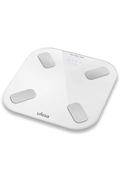 Ufesa Scale Nyon electric scale, weight capacity 180 kg, Accuracy 100g, LCD d...
