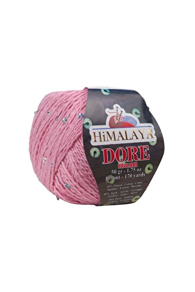 Himalaya Dore 61405 Light Pink - Silver Sequin