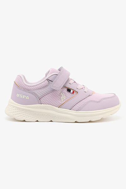 U.S. Polo Assn. Nape Girl's Comfortable Stylish Casual Everyday Low Top Sneak...