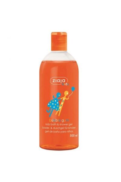 Ziaja Shower gel with bubble gum flavor for children, 500 ml,