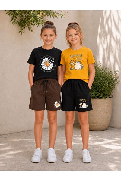 cm buseyiz Busekids Girls' Summer Collection 2-Piece Set