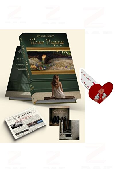 İndigo Kitap Dilan Durmaz-Üzüm Buğusu 2 Volumes-Special Design Heart Bookmark...