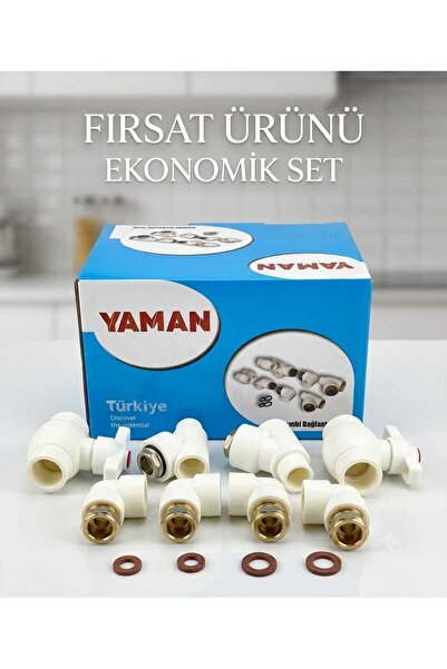 YAMAN PPRC 8'li Dirsek Kombi Bağlantı Seti