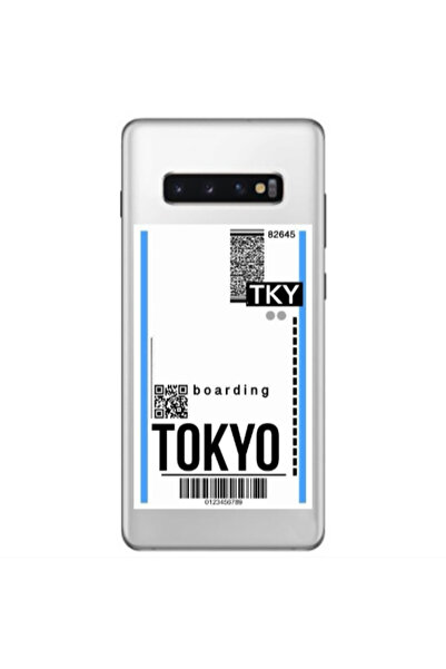 Other Samsung S10 Plus Tokyo Boarding Transparent Silicone TPU Θήκη