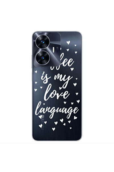 Other Realme Note 50 Coffe is my love language Transparent Silicone TPU Θήκη