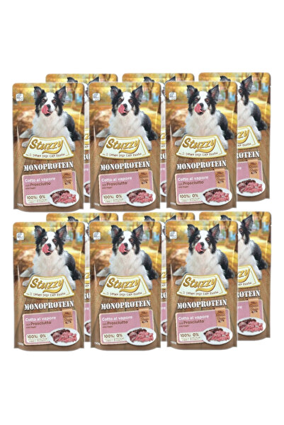 Stuzzy Hrană umedă pentru câini GF Monoproteină Șuncă de porc 12x150g