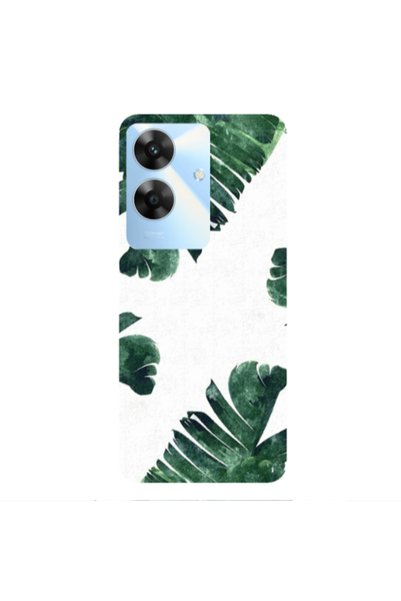 Other Realme Note 60 green Line Transparent Silicone TPU Θήκη