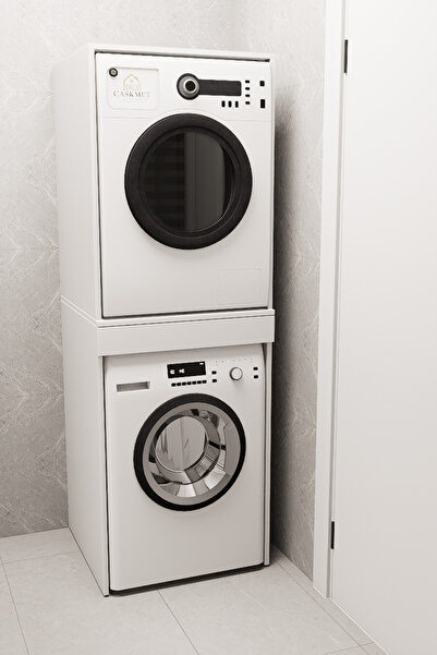 CASKMETLİVİNG BELLA ÇOK AMAÇLI MAKİNA BANYO DOLABI
