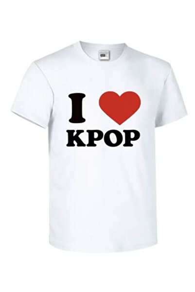 ROLY %100 cotton T-SHIRT shirt, I LOVE KPOP