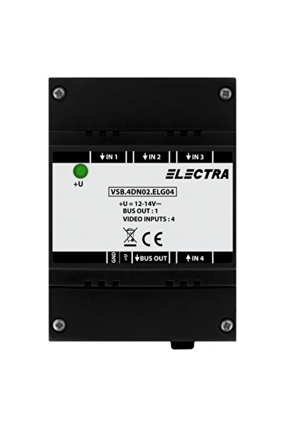Electra Cutie de selecție video, 4 intrări video SMART - VSB.4DN02.ELG04