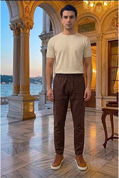 Rodi Erkek Jogger Keten Pantolon 1011