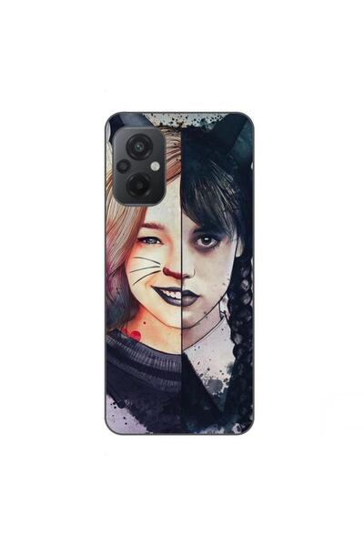 OEM Case compatible with Xiaomi Poco M5 Silicon Gel Tpu Model Wednesday and E...