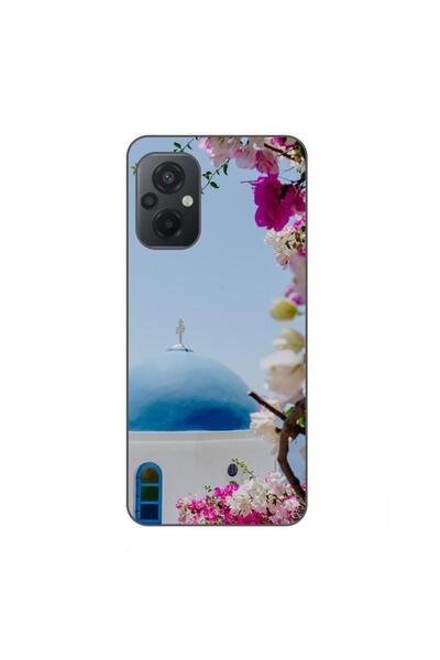 OEM Case compatible with Xiaomi Poco M5 Silicone Gel Tpu Pattern Greece Santo...