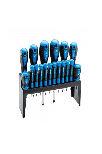 Hogert Set de 18 șurubelnițe, Hogert, oțel S2, Phillips, drepte, Torx