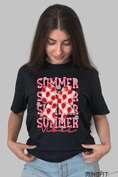 GILDAN Summer t-shirt with Fruity Print