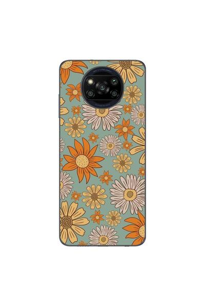 OEM Husa compatibila cu Xiaomi Poco X3 Pro Silicon Gel Tpu Model Vintage Meadow