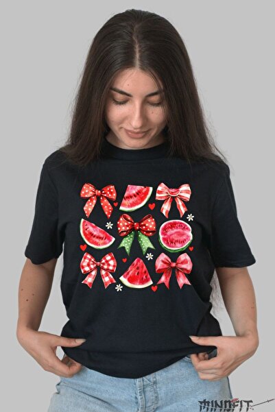 GILDAN Tricou De Vara Cu Pepene Si Fundite