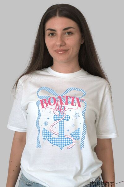 GILDAN Tricou De Vara Cu Ancora