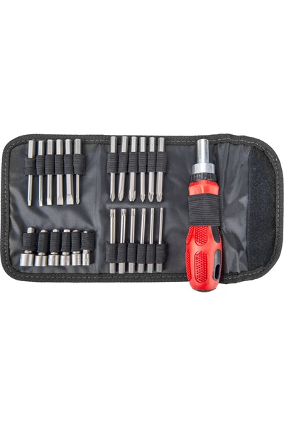 Extol Premium Screwdriver set 25pcs + pouch, EXTOL PREMIUM, 8819155, 65mm, HE...