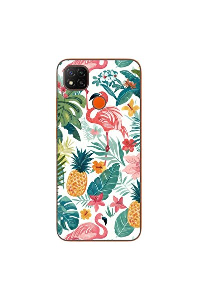 OEM Husa compatibila cu Xiaomi Redmi 9C, 9C NFC Silicon Gel Tpu Model Tropica...