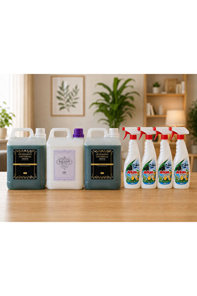 Arkara Clean Family Pack 2x Universal Detergent + 1x Conditioner + 4x Multi-S...