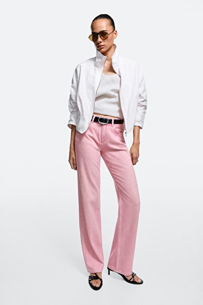 Massimo Dutti Düşük bel straight fit jean