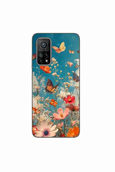 OEM Husa compatibila cu Xiaomi Mi 10T Pro 5G Silicon Gel Tpu Model Flori si F...