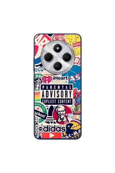 OEM Case compatible with Xiaomi Redmi 14C Silicone Gel Tpu Pattern Pop Art Br...