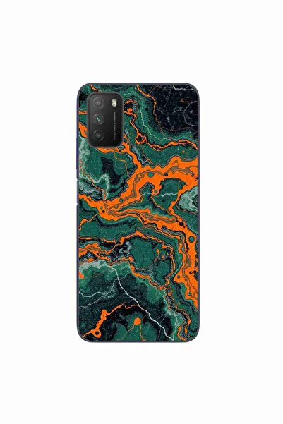 OEM Case compatible with Xiaomi Poco M3 Silicone Gel Tpu Pattern Soft Jade Ma...
