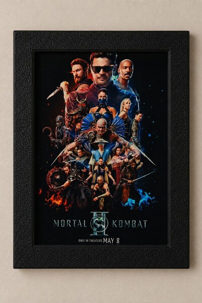 Hunga Mortal Kombat 2 - Çerçeveli Mini Poster - 10x7 Cm