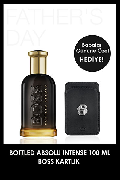 BOSS Bottled Absolu Intense 100 ml Parfüm + Kartlık Erkek Parfüm Set