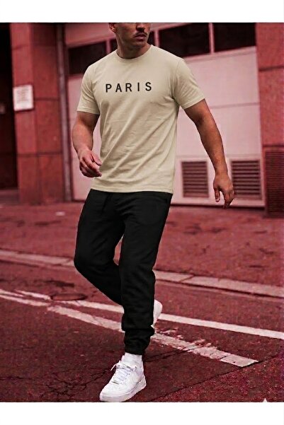 SILATU Paris Printed Tracksuit T-Shirt Set